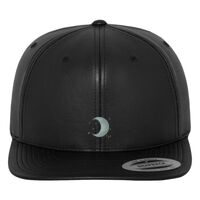 Full leather imitation snapback (6089FL) Vignette