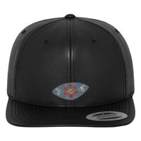 Full leather imitation snapback (6089FL) Vignette