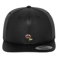 Full leather imitation snapback (6089FL) Vignette