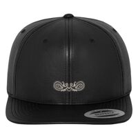 Full leather imitation snapback (6089FL) Vignette