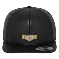 Full leather imitation snapback (6089FL) Vignette