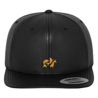 Full leather imitation snapback (6089FL) Vignette