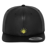 Full leather imitation snapback (6089FL) Vignette