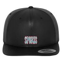 Full leather imitation snapback (6089FL) Vignette