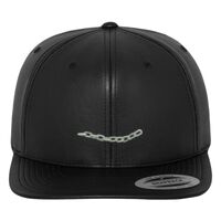 Full leather imitation snapback (6089FL) Vignette