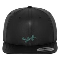 Full leather imitation snapback (6089FL) Vignette