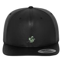 Full leather imitation snapback (6089FL) Vignette