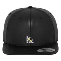 Full leather imitation snapback (6089FL) Vignette