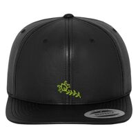 Full leather imitation snapback (6089FL) Vignette