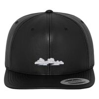 Full leather imitation snapback (6089FL) Vignette