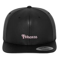 Full leather imitation snapback (6089FL) Vignette