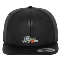 Full leather imitation snapback (6089FL) Vignette