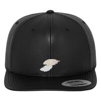 Full leather imitation snapback (6089FL) Vignette