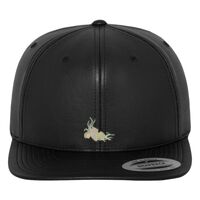 Full leather imitation snapback (6089FL) Vignette