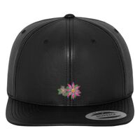 Full leather imitation snapback (6089FL) Vignette