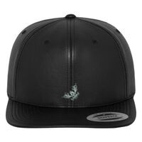 Full leather imitation snapback (6089FL) Vignette