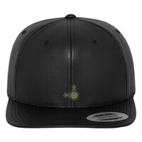 Full leather imitation snapback (6089FL) Vignette