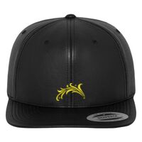 Full leather imitation snapback (6089FL) Vignette