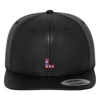 Full leather imitation snapback (6089FL) Vignette
