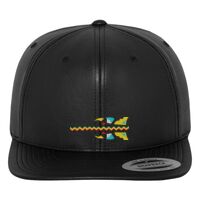 Full leather imitation snapback (6089FL) Vignette
