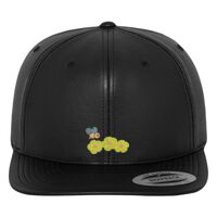Full leather imitation snapback (6089FL) Vignette