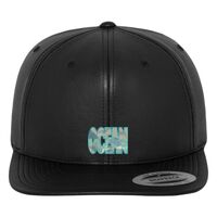Full leather imitation snapback (6089FL) Vignette
