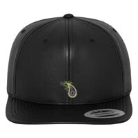 Full leather imitation snapback (6089FL) Vignette