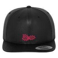Full leather imitation snapback (6089FL) Vignette