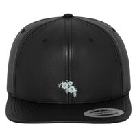 Full leather imitation snapback (6089FL) Vignette