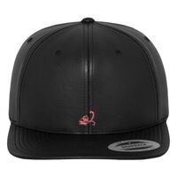Full leather imitation snapback (6089FL) Vignette
