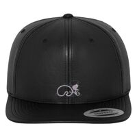 Full leather imitation snapback (6089FL) Vignette