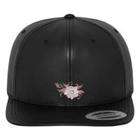 Full leather imitation snapback (6089FL) Vignette