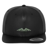 Full leather imitation snapback (6089FL) Vignette
