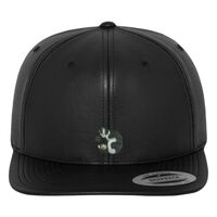 Full leather imitation snapback (6089FL) Vignette