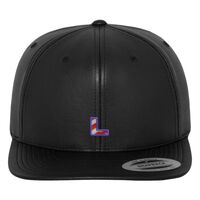 Full leather imitation snapback (6089FL) Vignette
