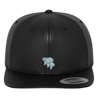 Full leather imitation snapback (6089FL) Vignette