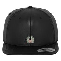 Full leather imitation snapback (6089FL) Vignette