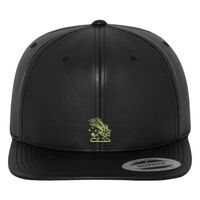 Full leather imitation snapback (6089FL) Vignette
