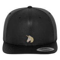Full leather imitation snapback (6089FL) Vignette