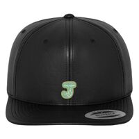 Full leather imitation snapback (6089FL) Vignette