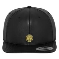 Full leather imitation snapback (6089FL) Vignette