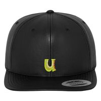Full leather imitation snapback (6089FL) Vignette
