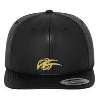 Full leather imitation snapback (6089FL) Vignette