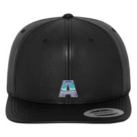 Full leather imitation snapback (6089FL) Vignette