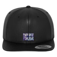 Full leather imitation snapback (6089FL) Vignette