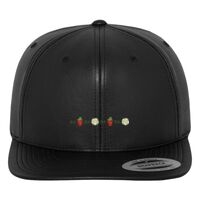 Full leather imitation snapback (6089FL) Vignette