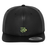 Full leather imitation snapback (6089FL) Vignette