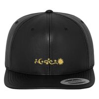 Full leather imitation snapback (6089FL) Vignette