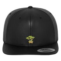 Full leather imitation snapback (6089FL) Vignette