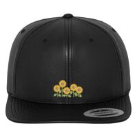 Full leather imitation snapback (6089FL) Vignette